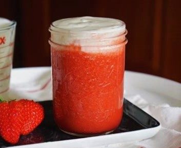 best strawberry iced tea recipe sea salt cheese foam